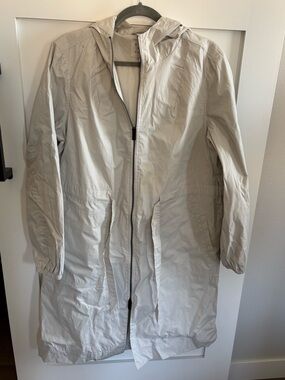 a new day Light Grey Hooded Trench Coat | New with tags!